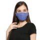 A Women wearing greyish blue color reusable Covid killer Mask