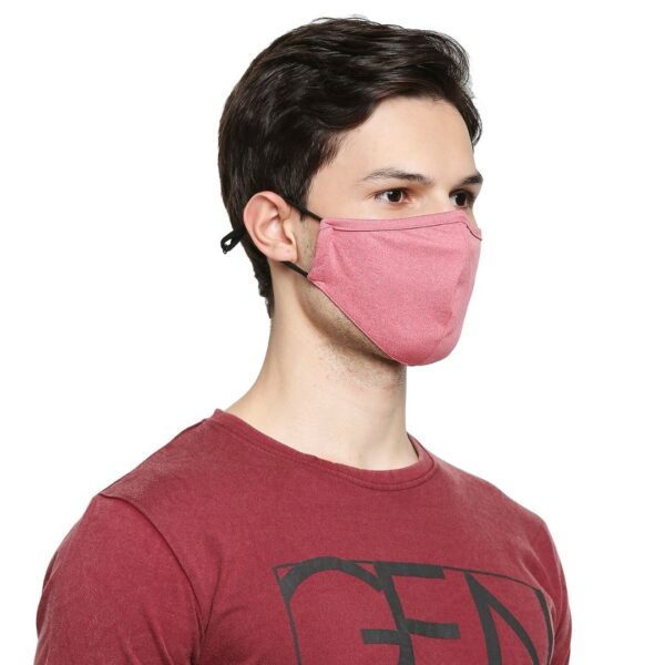 Reusable smart masks - Pink Mauve