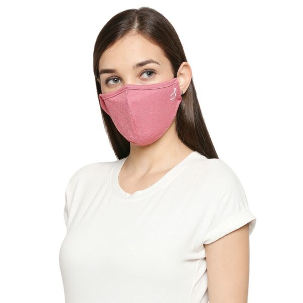 Reusable smart masks - Pink Mauve