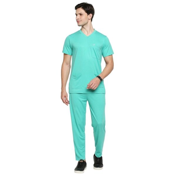 Reusable smart scrubs| Anti-viral, Anti-bacterial, Anti-fungal | Moisture wicking – Jade