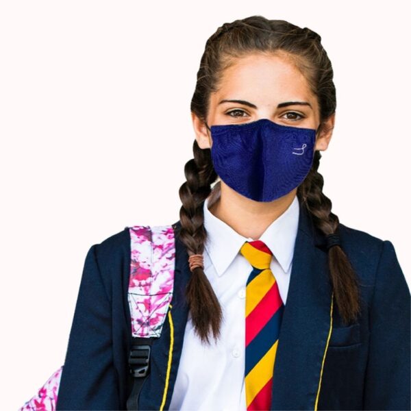 Child Size – Covid Killer Reusable Mask - Royal Blue