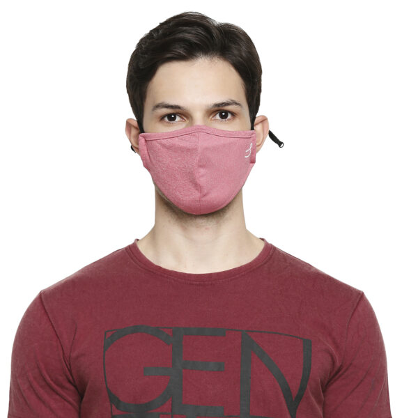 Covid Killer Reusable Mask - Pink Mauve