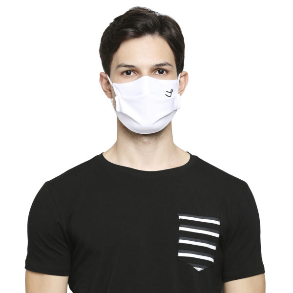 Covid Killer Reusable Mask - White