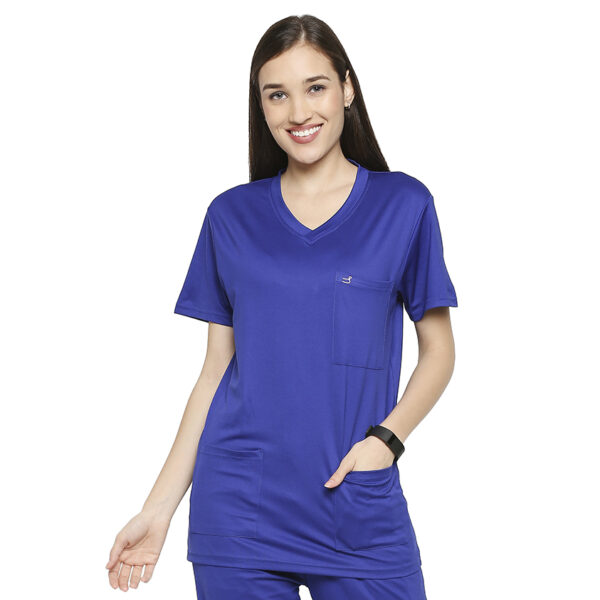 Smart Scrub Suits- Royal Blue