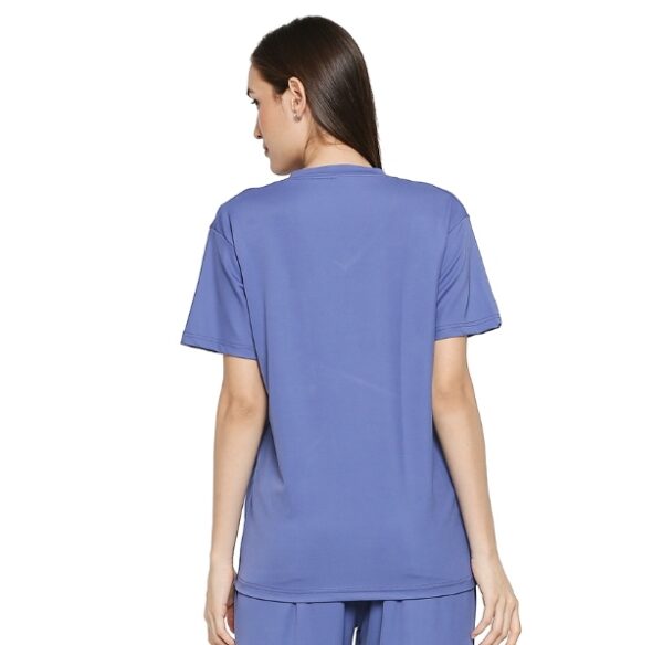 Smart Scrub Tops- Blue Glory