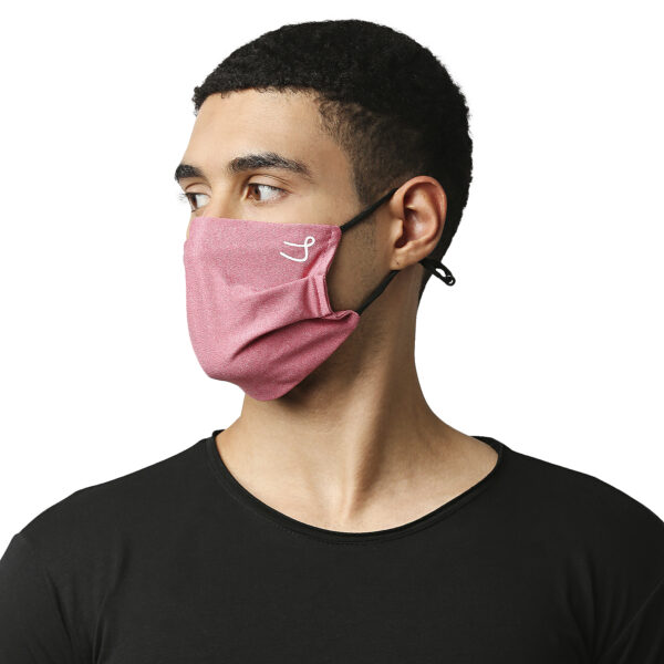 Covid Killer Reusable Mask - Pink Mauve