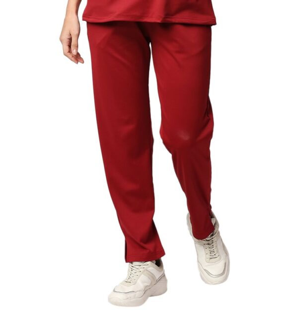 Smart Scrub Pants- Burgundy